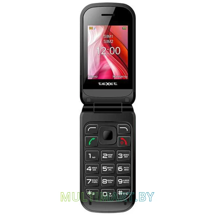 Мобильный телефон TeXet TM-B216 (красный)